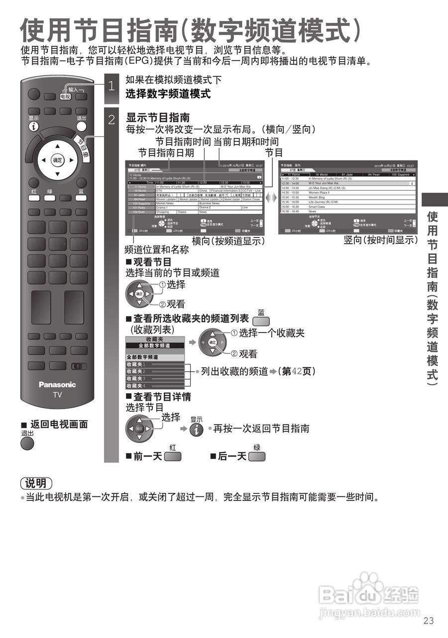 松下TH-P46ST32C等离子彩电使用说明书:[3]