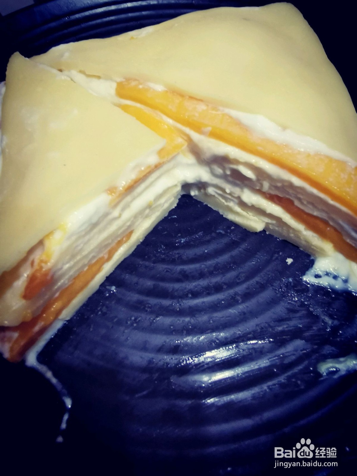 酸奶芒果千层怎么做