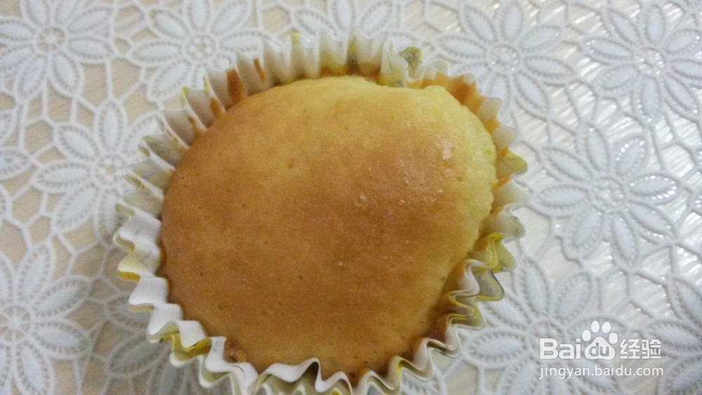 烤箱版戚风小蛋糕