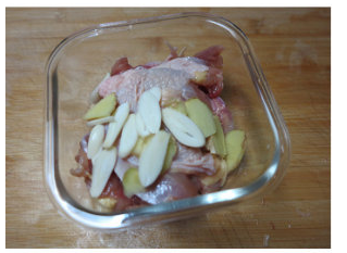 香煎叉烧酱鸡腿