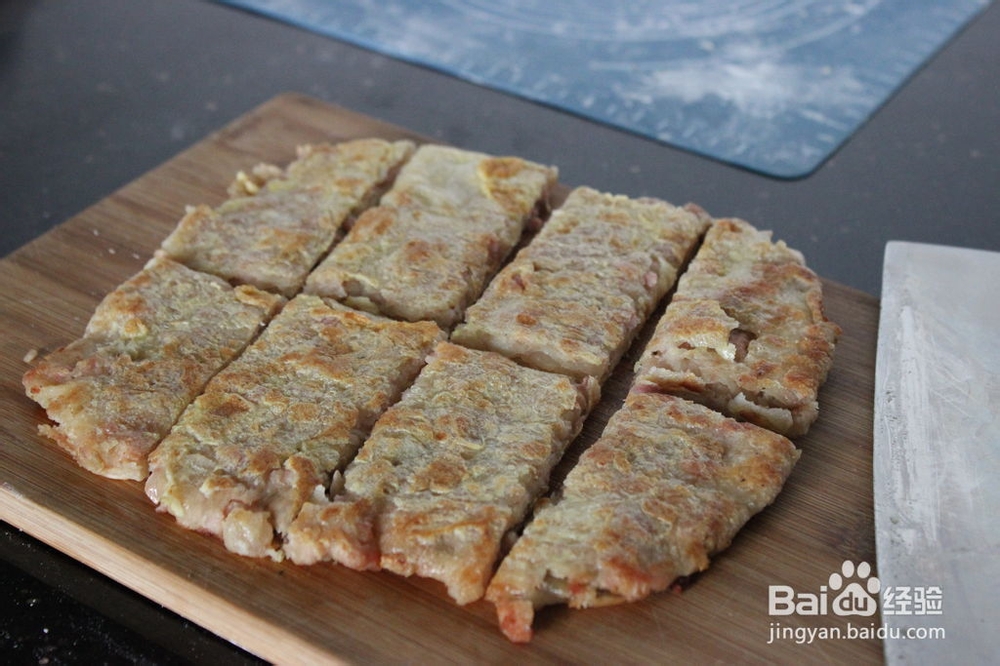 停不了肉末千层饼