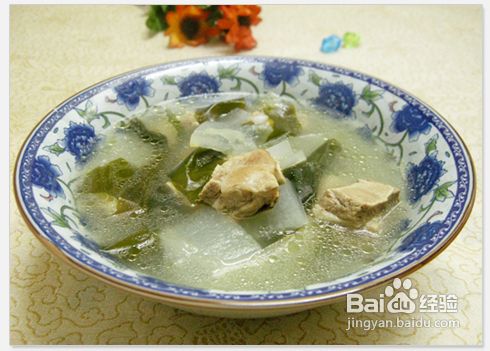 冬瓜排骨海带汤