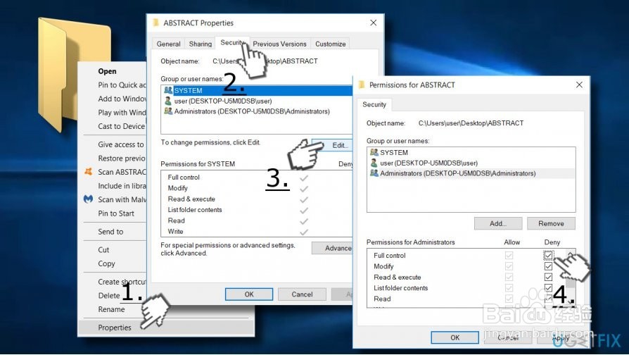 如何修复“您无权在此位置保存”错误