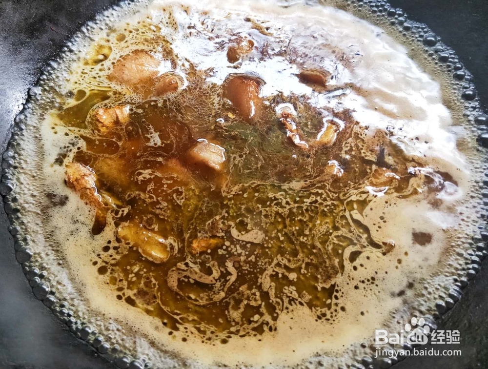 独具风味的黄豆烧肉