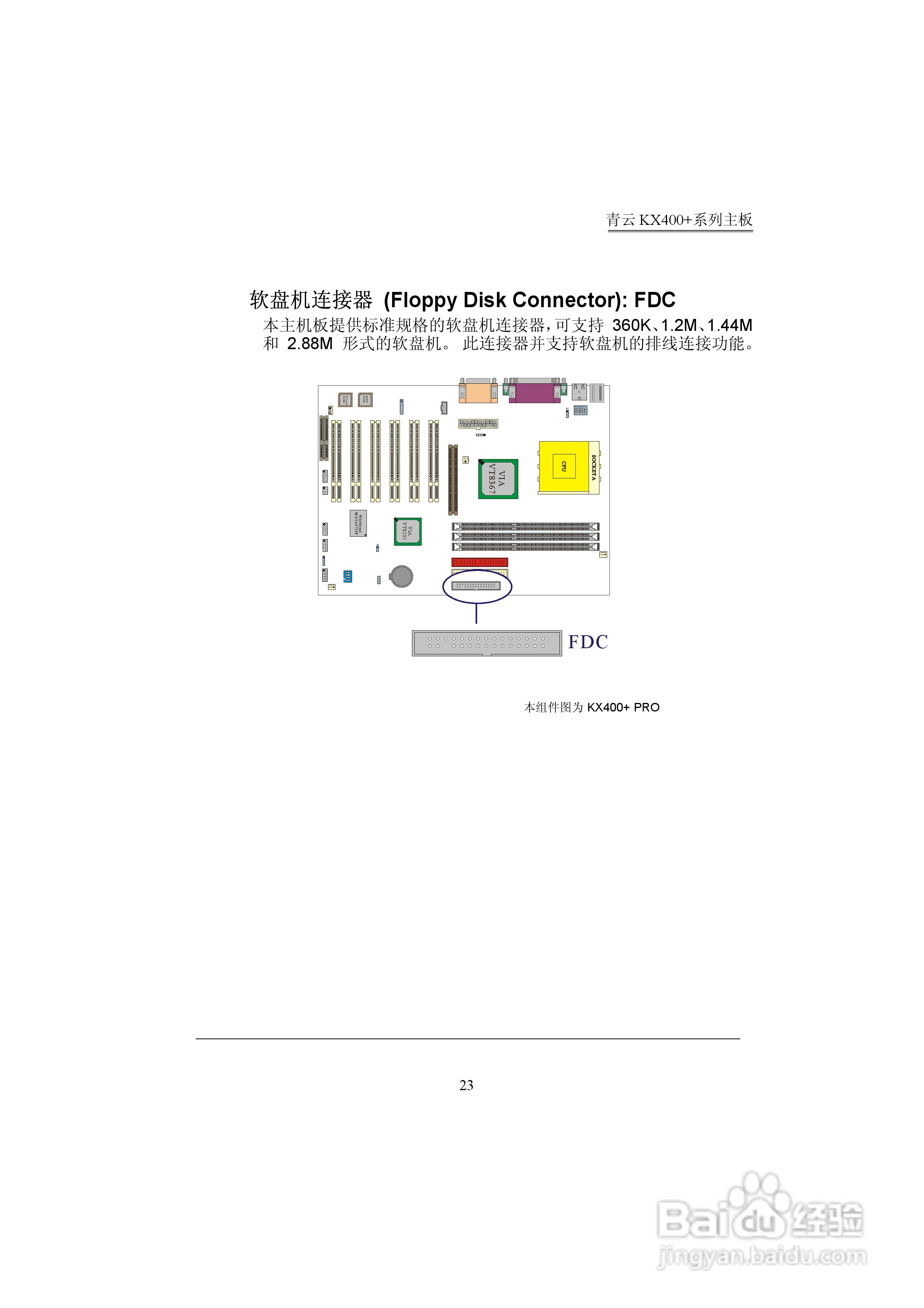 青云 KX400+主板说明书:[3]