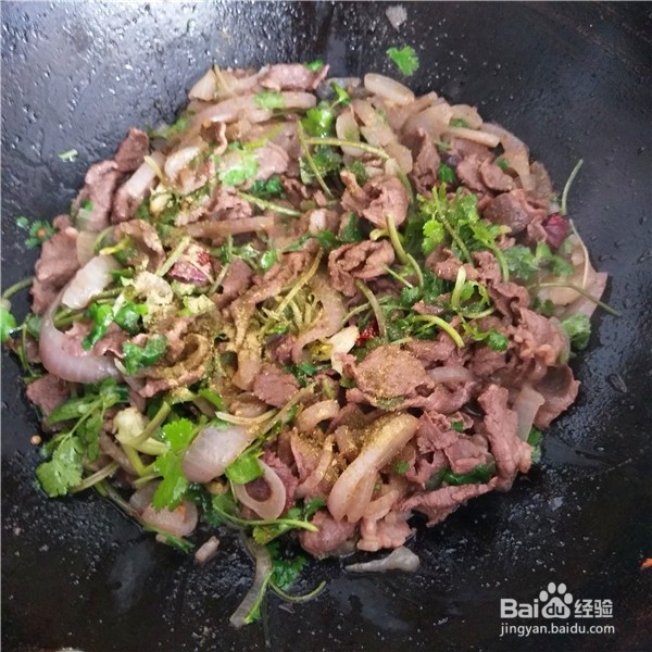 洋葱炒羊肉怎么做好吃