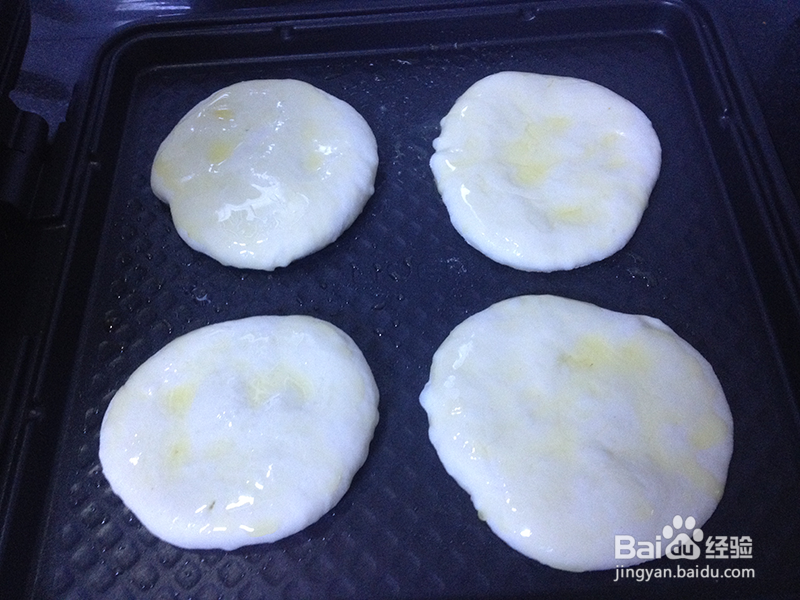 用电饼档做烧饼