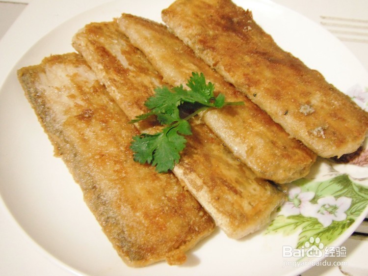 煎蒸带鱼的制作方法