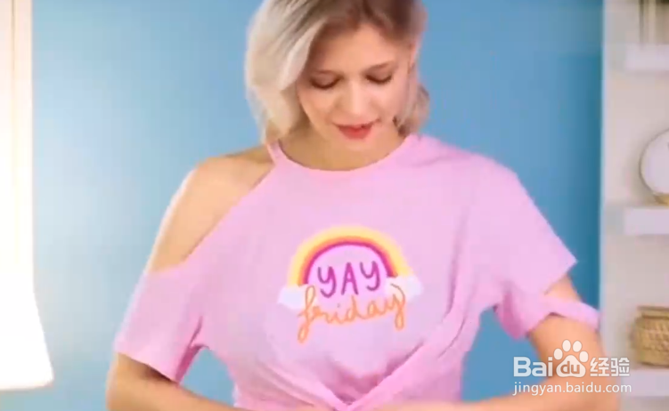 如何把T恤改造好看