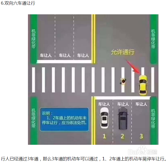 机动车怎么礼让行人？