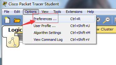 Cisco Packet 中如何修改PC的console背景色
