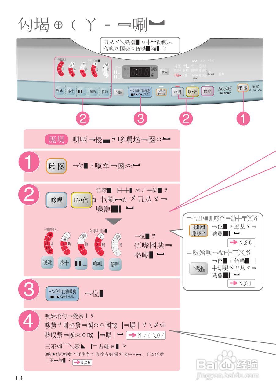 HITACHI BW-D8GV干衣机说明书:[4]