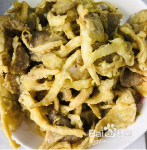 椒盐蘑菇-超好吃的下酒菜