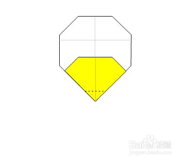 怎么折纸 小鸭子的脸