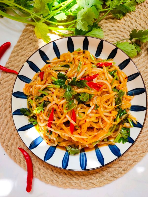 凉拌萝卜丝拿肉都不换