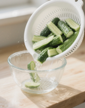 如何制作酱黄瓜?