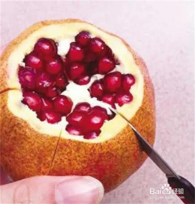 如何快速剥石榴?