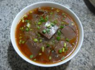 美味鸭血粉丝汤