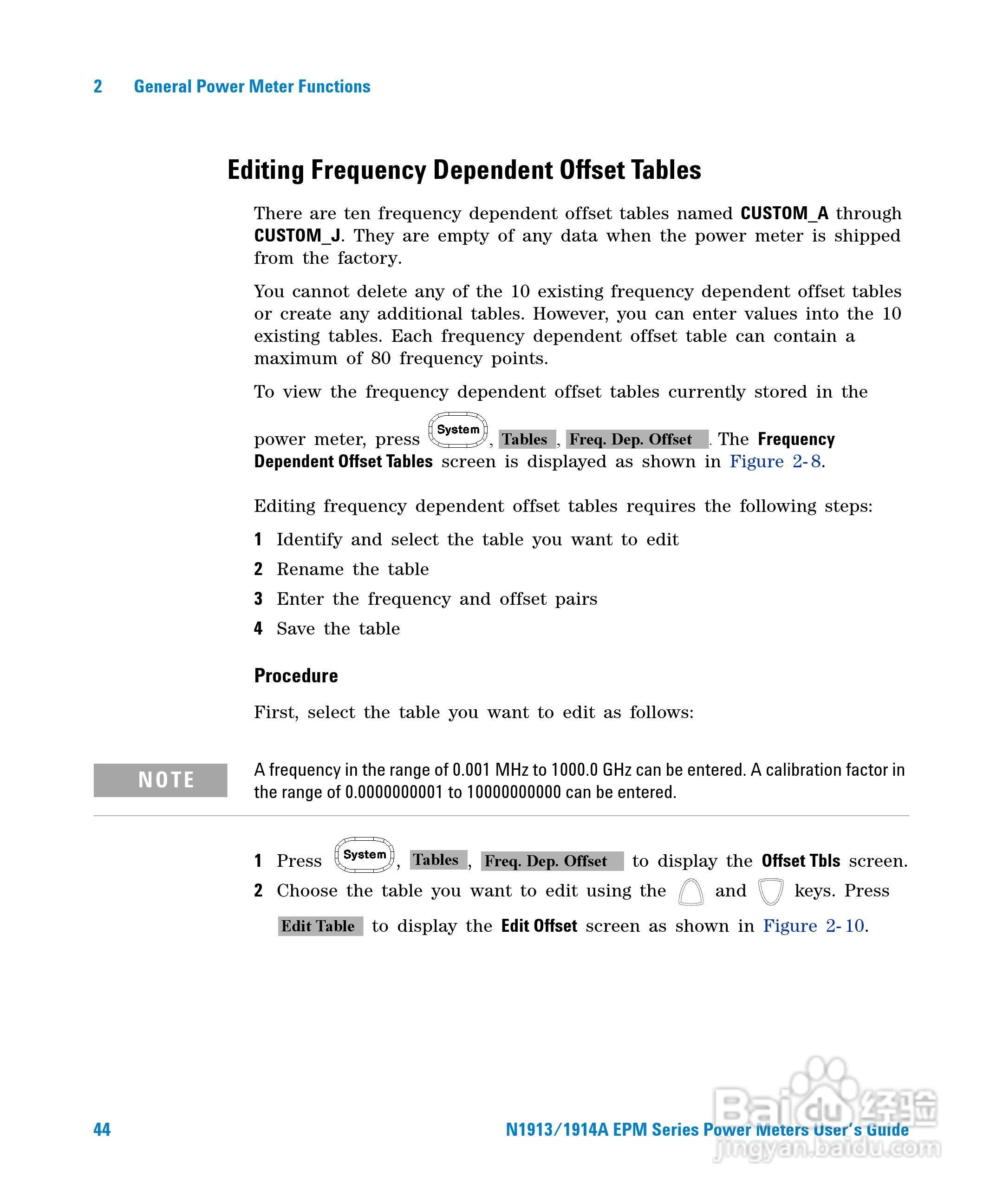 N1913A功率表使用手册:[7]