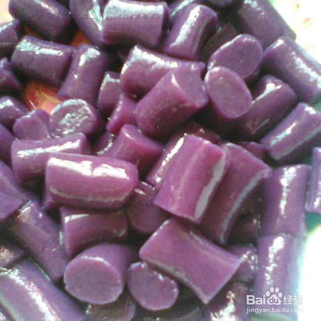 超简单的Q弹南瓜紫薯圆