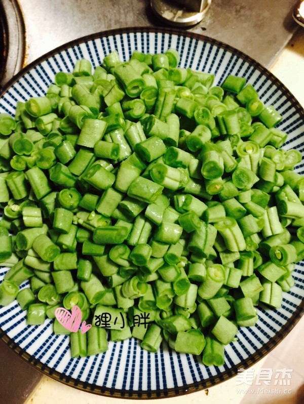 肉沫四季豆的做法