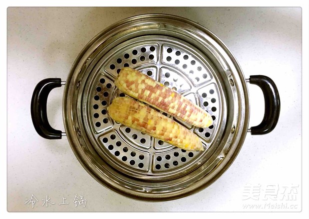 蒸甜糯玉米的做法