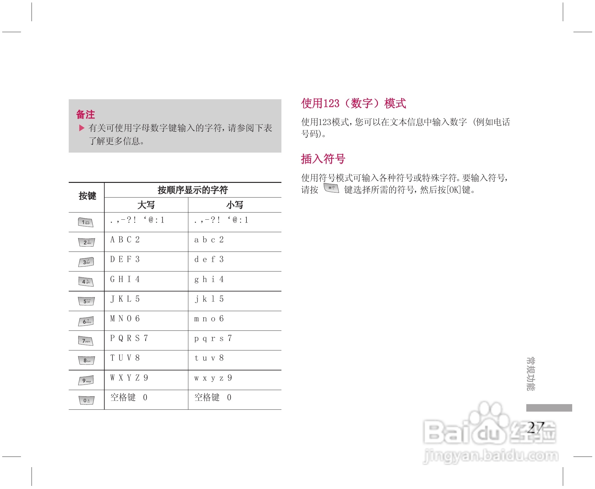 乐金手机KE508型使用说明书:[3]