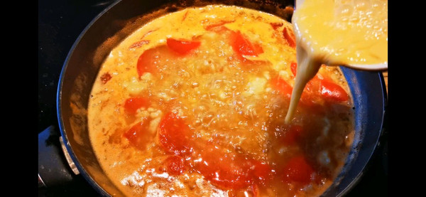 西红柿鸡蛋疙瘩汤