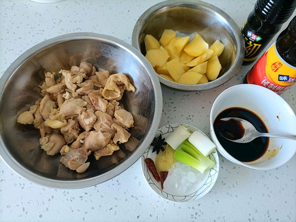 红烧鸡腿肉土豆