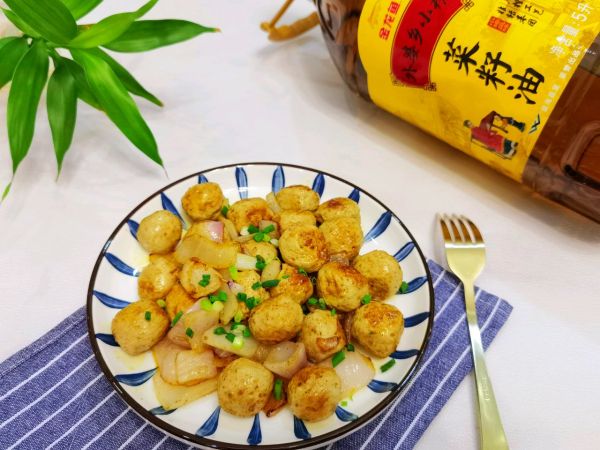 香煎奥尔良风味黄鱼丸