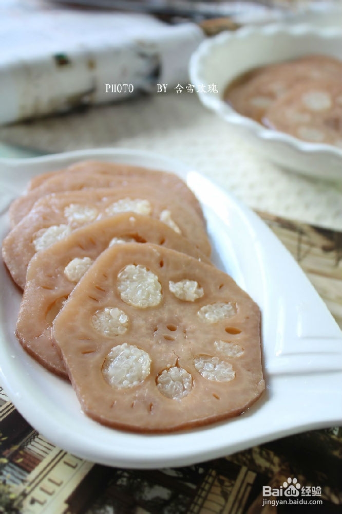 自制粉糯甜的美味小吃——冰糖藕