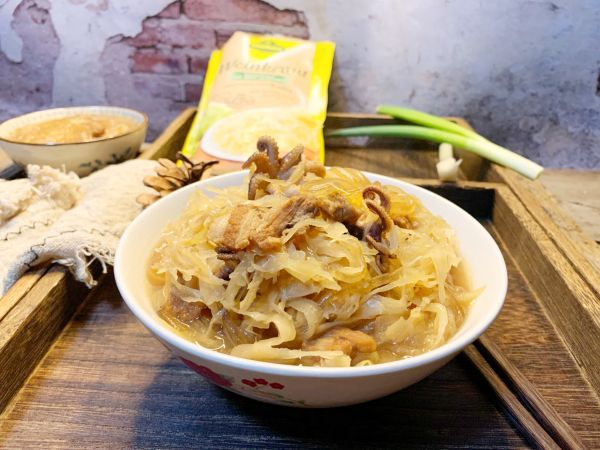 酸菜海鲜炖粉条