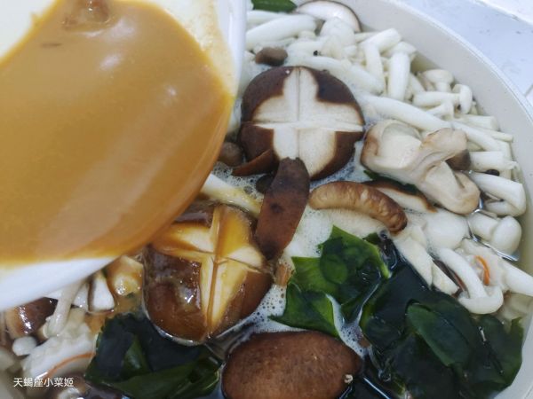 日式鲜虾味增汤