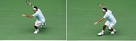 图解罗杰•费德勒的正手动作技巧