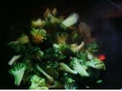 美食素炒西兰花