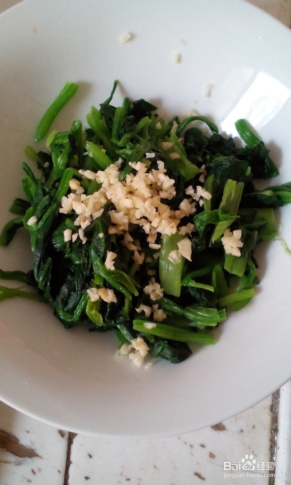 好吃的蒜蓉菠菜