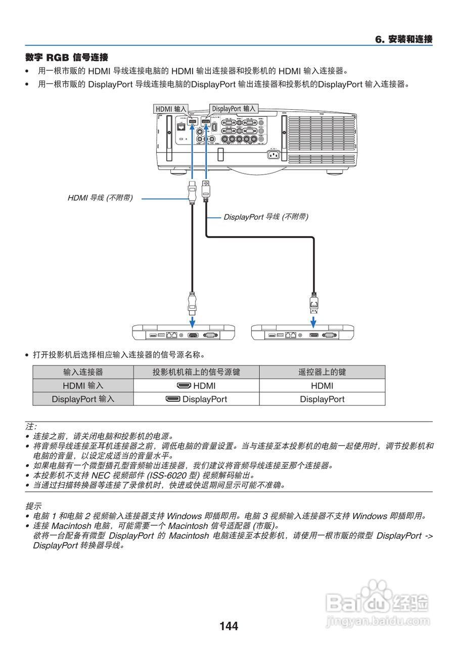日电NP-PA550W+投影机说明书:[16]