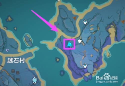 原神前往清籁岛拍摄画片位置