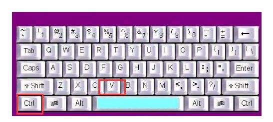 电脑常用的快捷键的使用