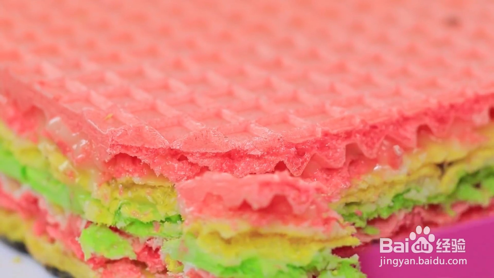 怎样制作遥控器威化蛋糕