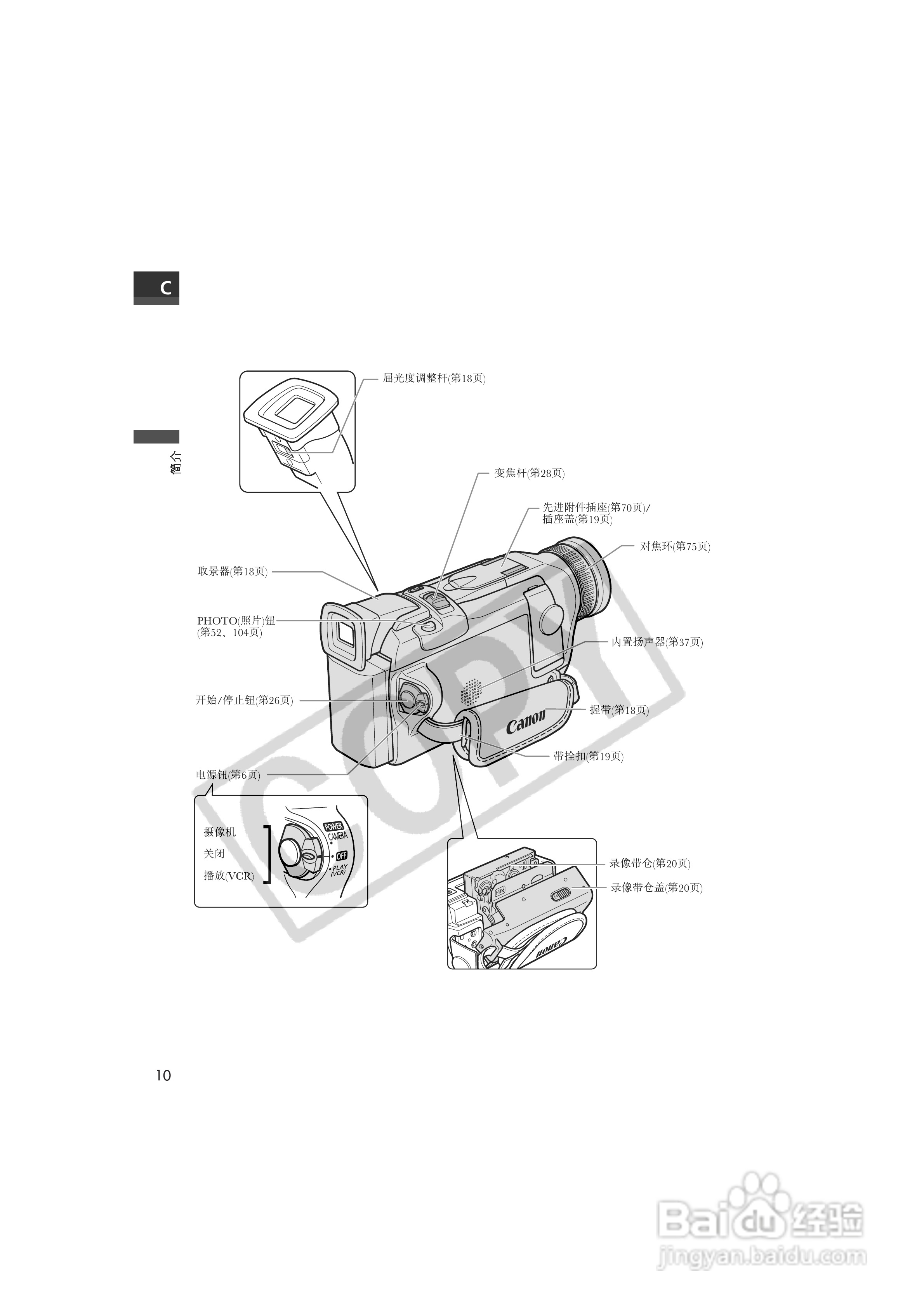 佳能MVX100i数码摄像机使用说明书:[1]