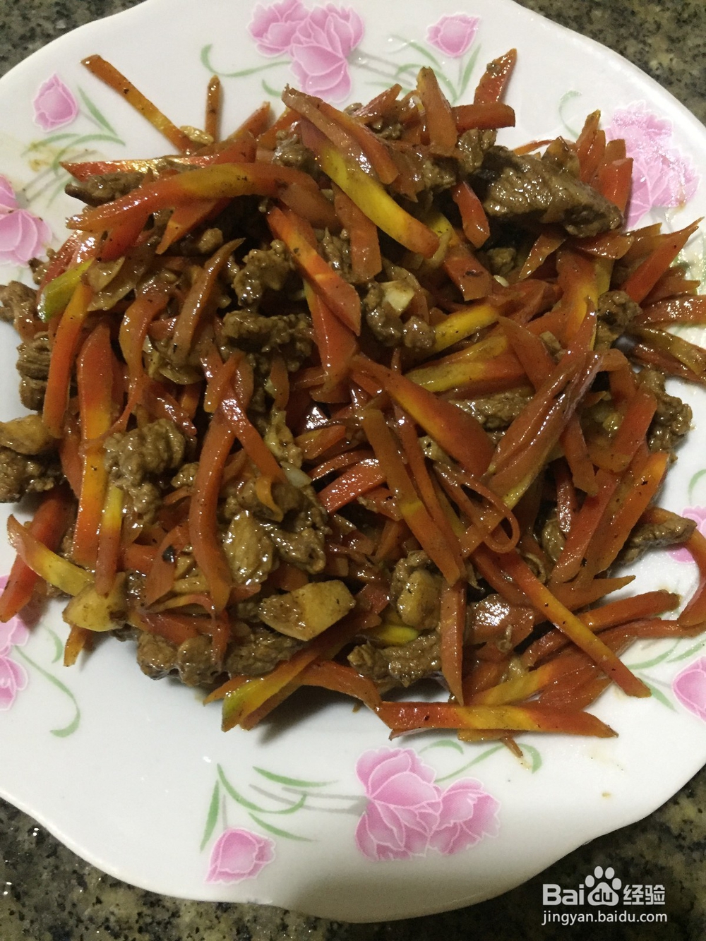 怎样炒牛肉丝好吃.