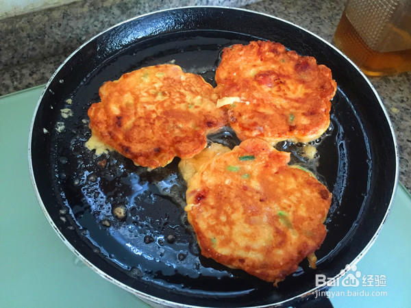 番茄鸡蛋饼的做法