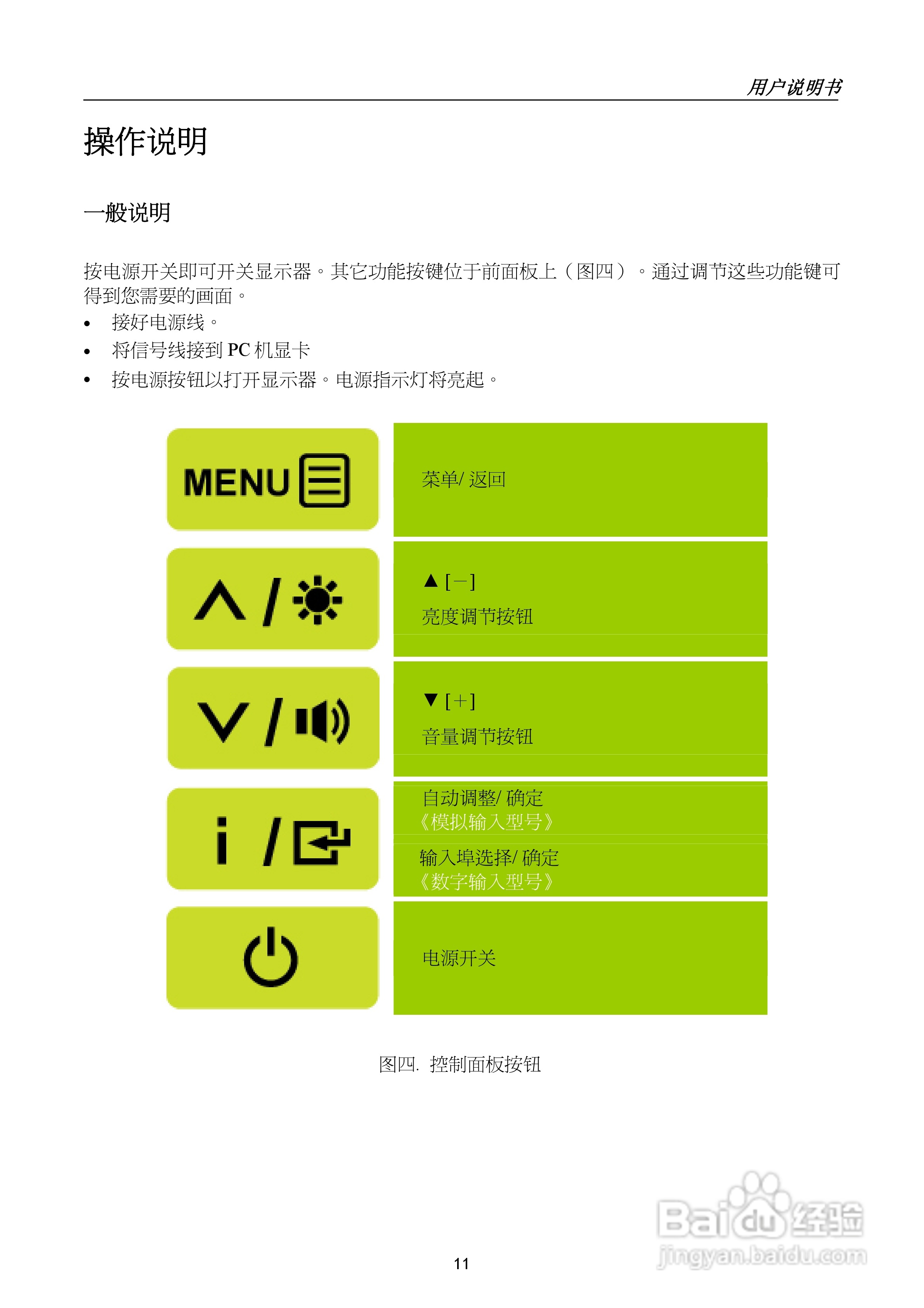 瀚视奇HL251DPB液晶显示器使用说明书:[2]