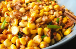 玉米炒肉末【超级下饭的快手家常菜】