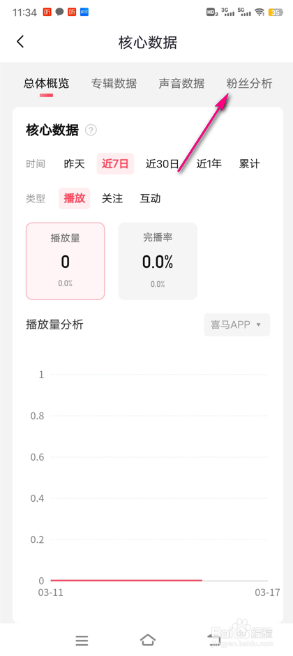 怎么查看喜马拉雅粉丝分析