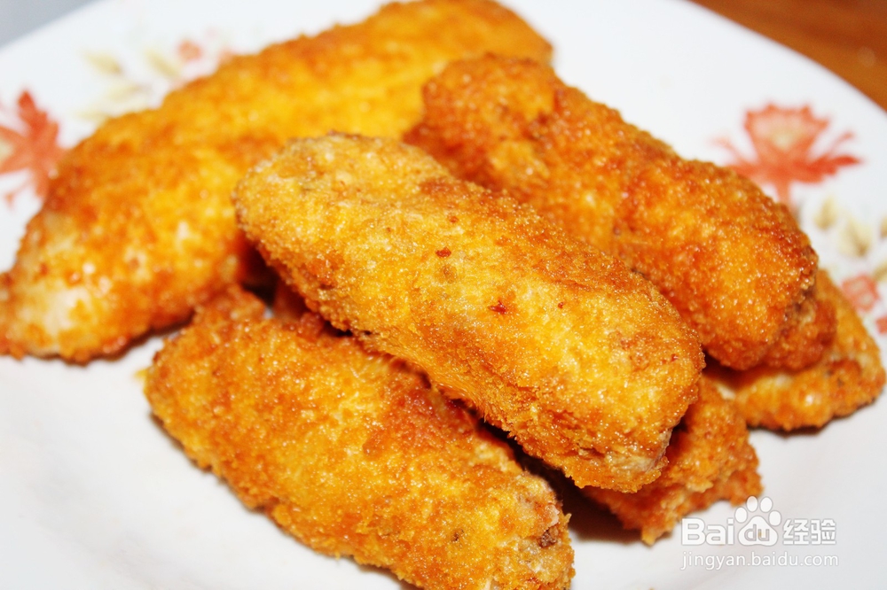 炸鸡柳和鸡肉棒的家庭做法