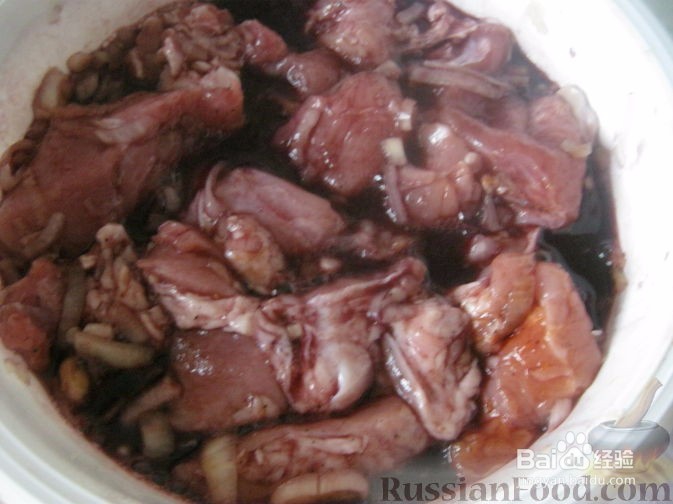 红酒腌制烤羊肉串羊肉的制作方法