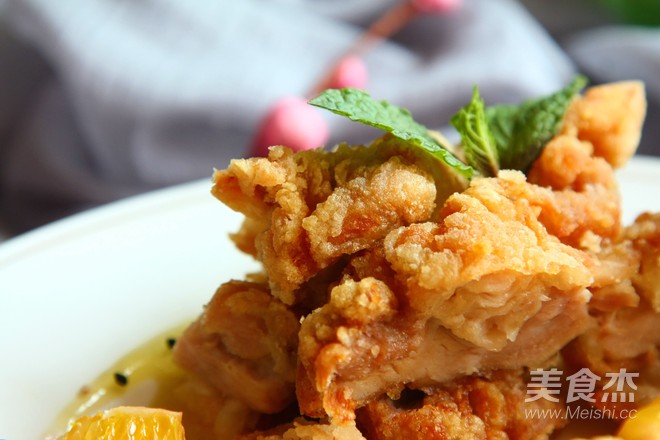 橙汁煎软鸡的做法