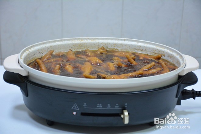 卤鸡脚的做法